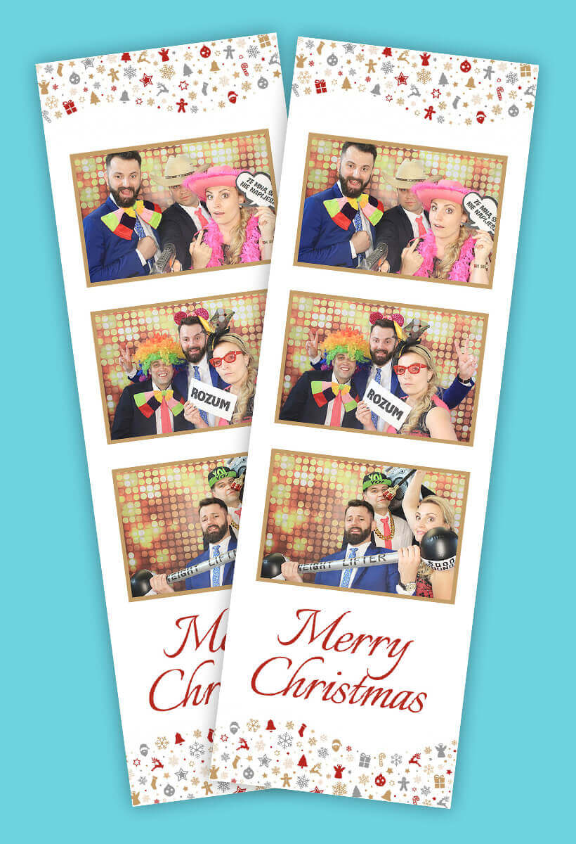 Szablon do fotobudki - Szablon święteczny